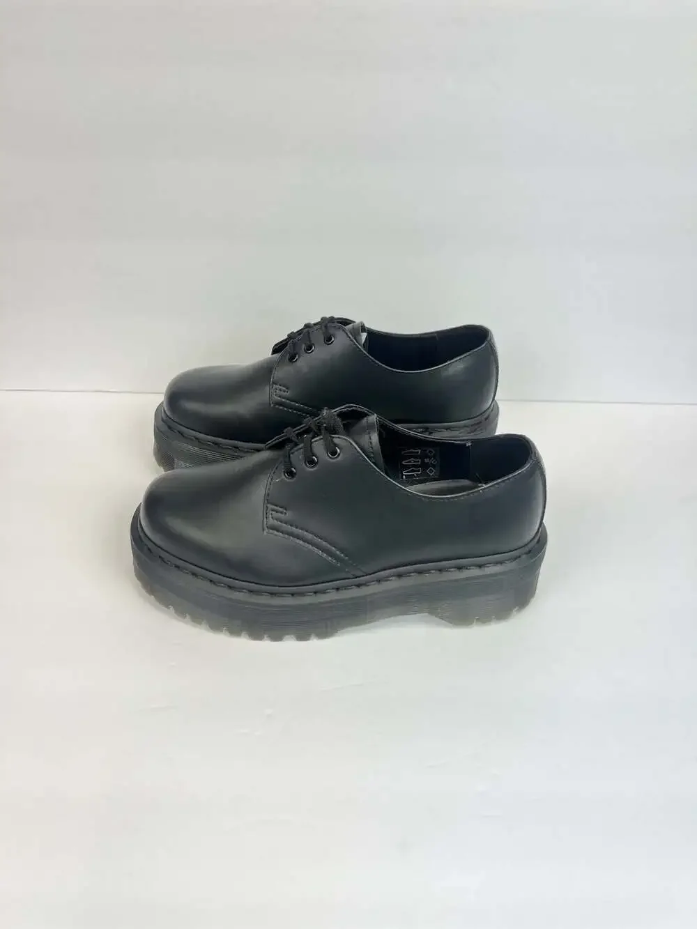 Dr. Martens Vegan 1461 Quad Mono Platform Oxford Shoes Women’s Size 6